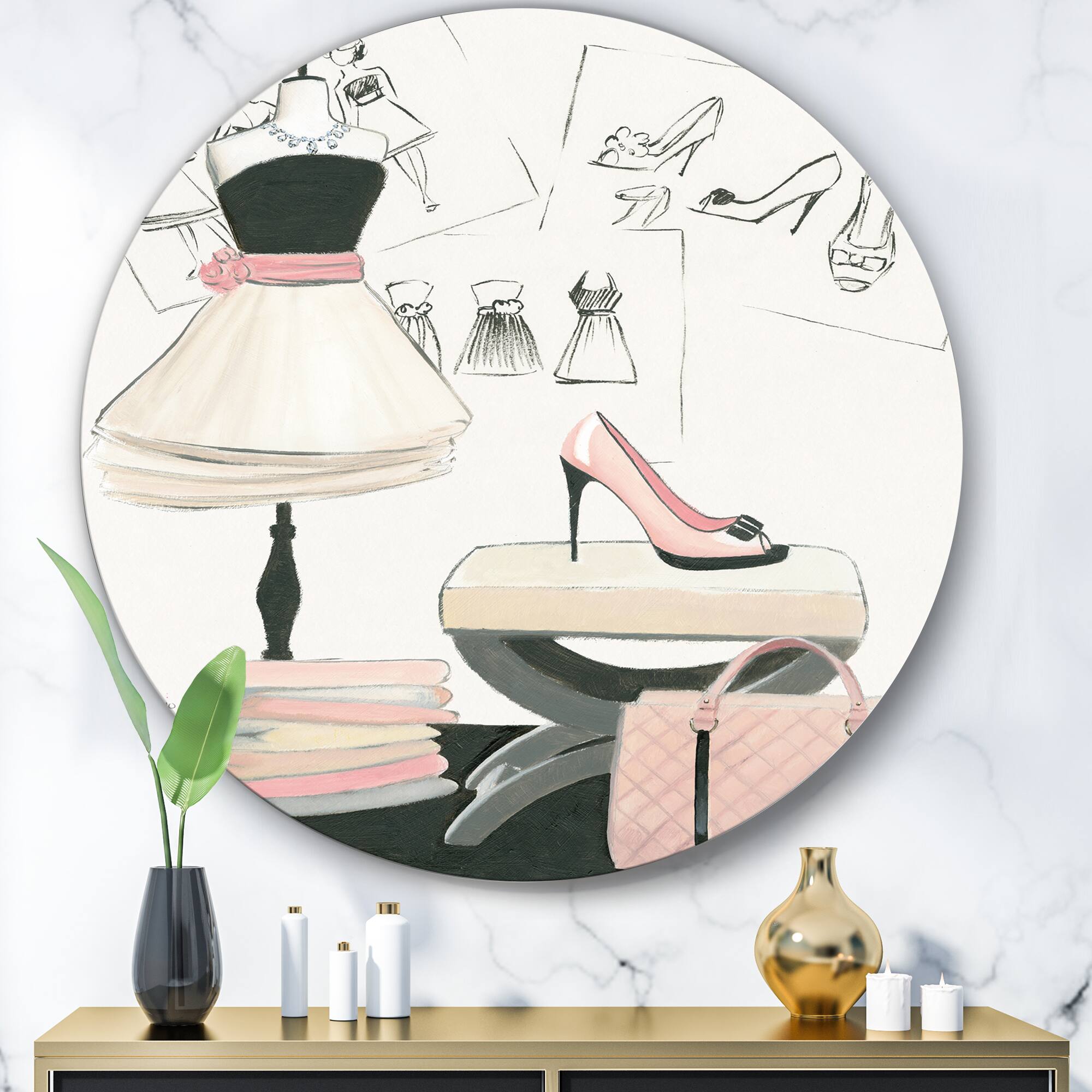 Designart - Chic Galm Closet V